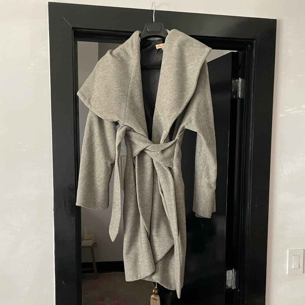 Mara Hoffman wrap shawl coat